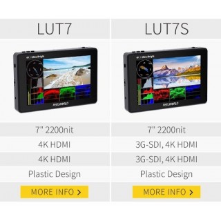 Feelworld Monitor LUT7 7" 4K HDMI Touchscreen - Original New